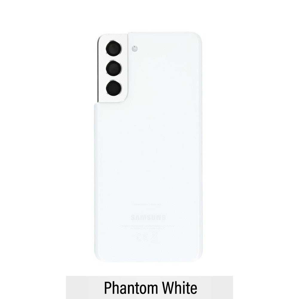 Rear Cover Glass For Samsung Galaxy S21 G991 GH82-24519C (Gold)-Phantom White Rear Cover Glass For Samsung Galaxy S21 G991 GH82-24519C (Gold)-Phantom White